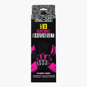 Muc-Off 5x Premium Brush Kit - BUMSONTHESADDLE