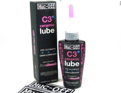 Muc-Off C3 Wet Weather Ceramic Chain Lube – BUMSONTHESADDLE