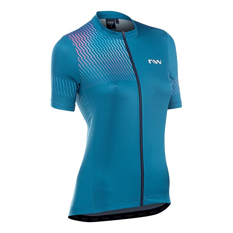 Northwave Origin Womens Cycling Jersey (Blue) - Main Image