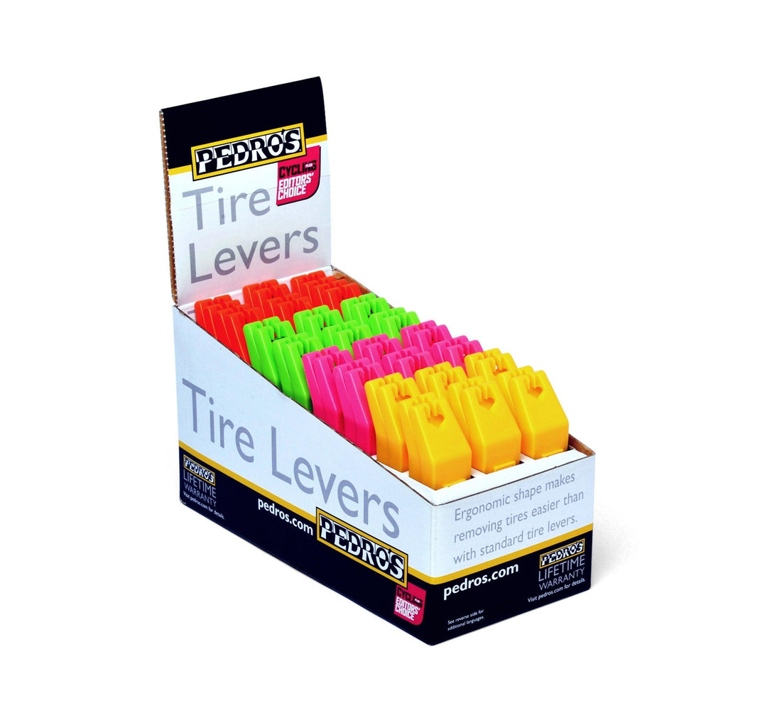 Pedros Tire Levers (Pair 24 Packs - 4 Colors) - BUMSONTHESADDLE