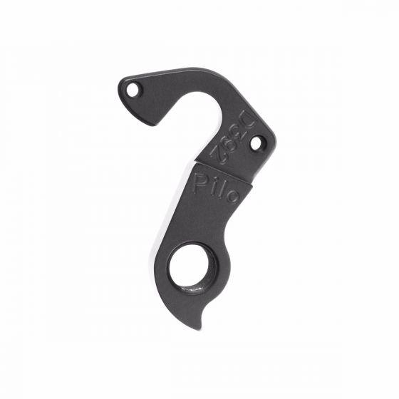 Pilo D392 Derailleur Hanger (Black) - BUMSONTHESADDLE