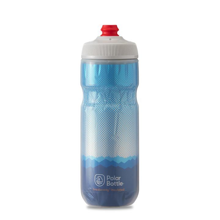 Polar Breakaway Ridge Bottle (Cobalt Blue/Silver) - BUMSONTHESADDLE