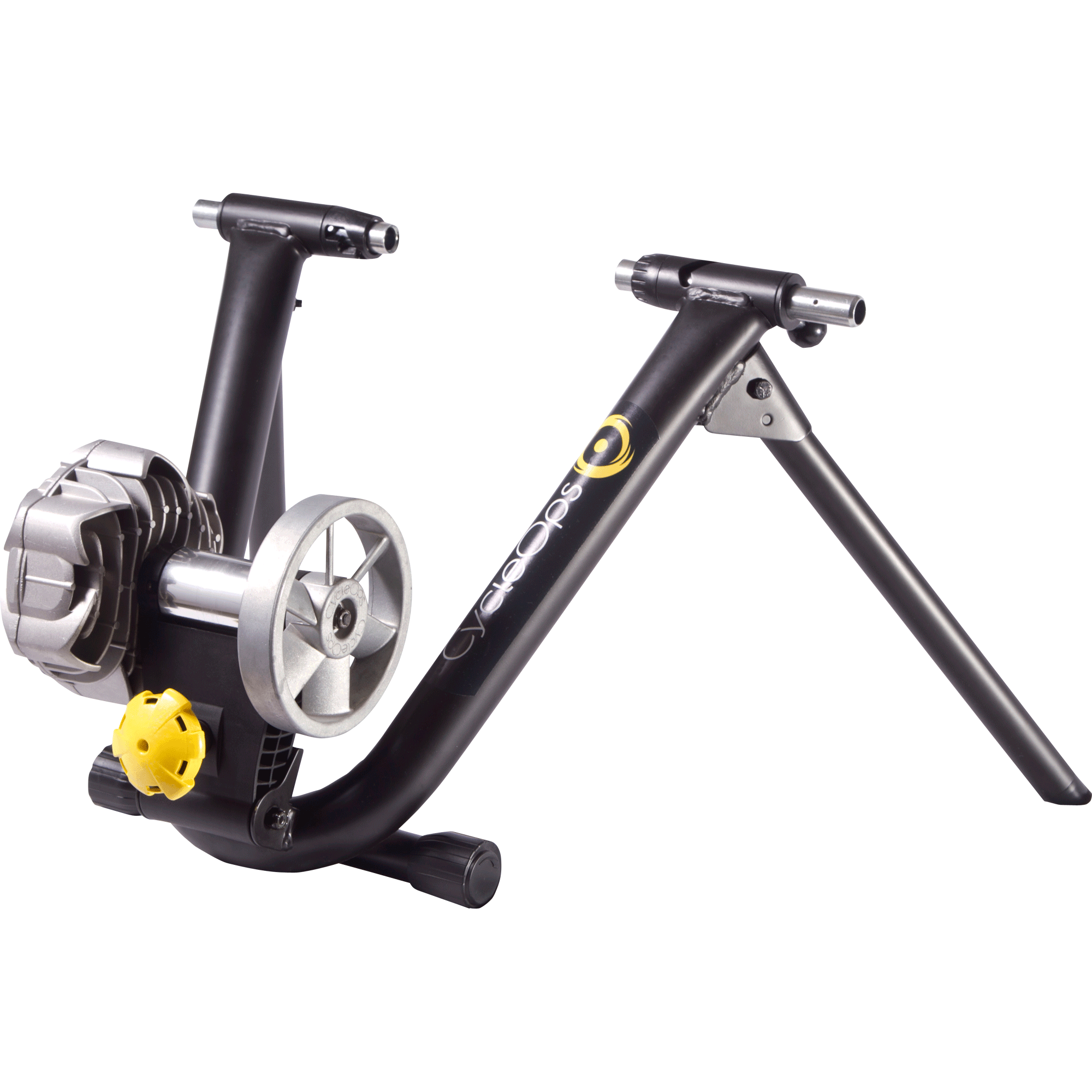 Saris Fluid 2 Fluid Wheel On Bicycle Trainer w Precision Balanced Flywheel