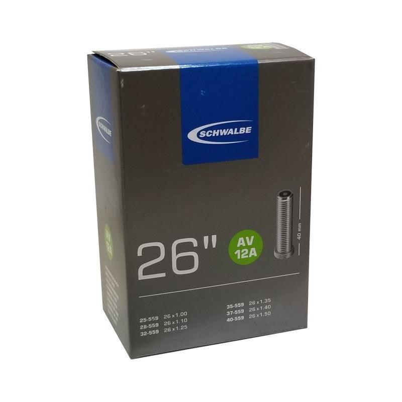 Schwalbe AV12 27.5x1.30-1.75 Schrader MTB Tube - BUMSONTHESADDLE