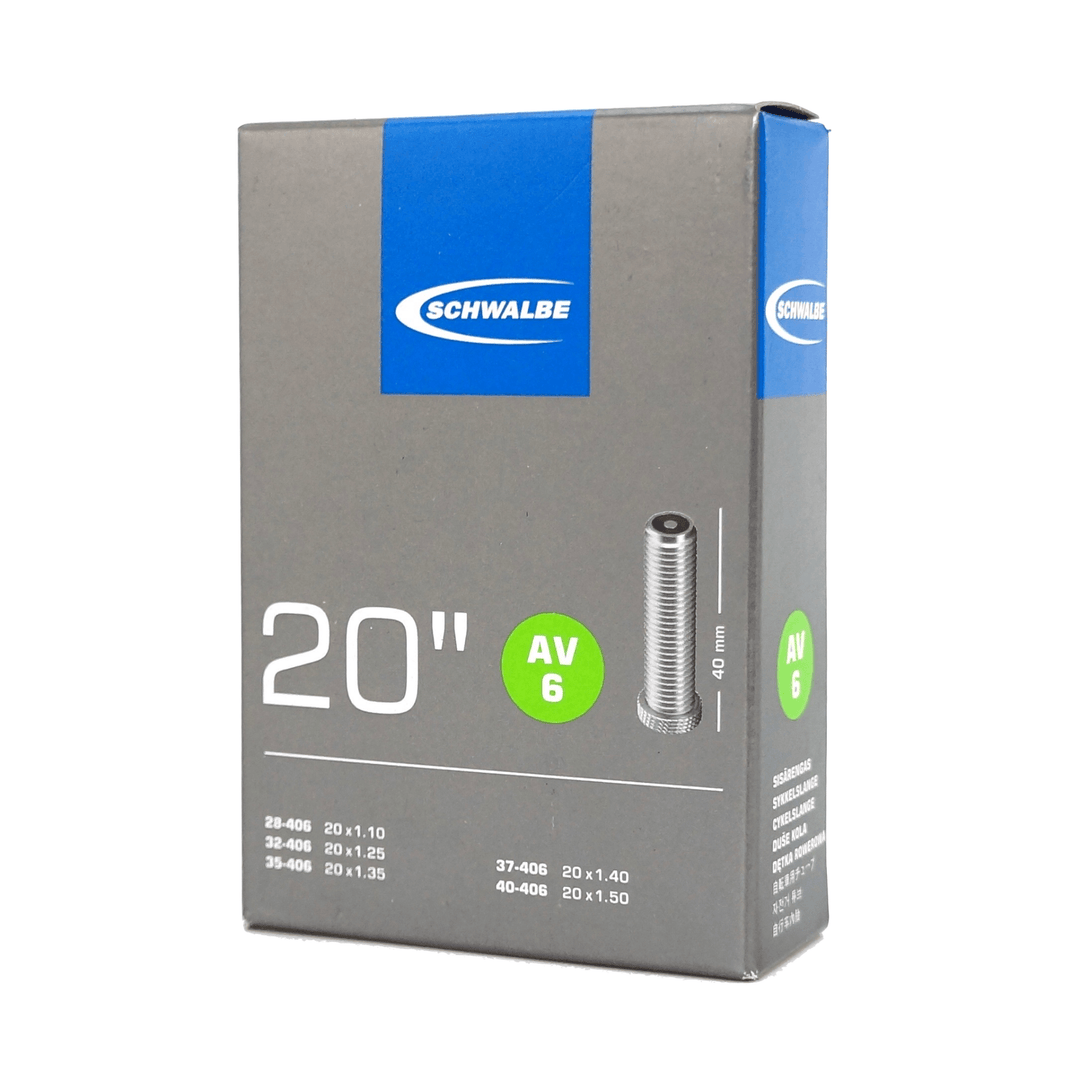 Schwalbe AV6 28x40-406 40mm Schrader Road Tube - BUMSONTHESADDLE