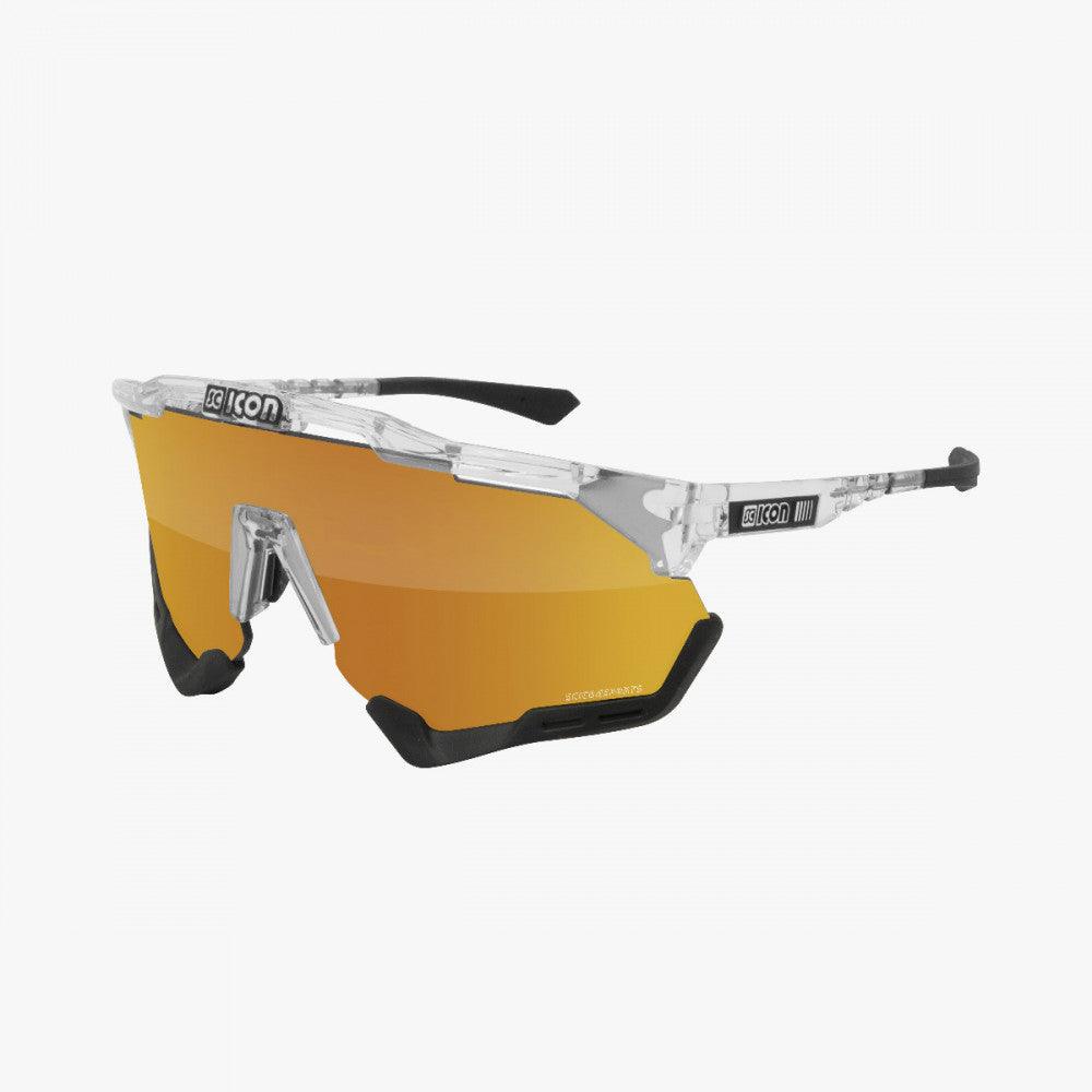 Scicon Aeroshade XL Sport Sunglasses (Multimirror Bronze/Crystal 