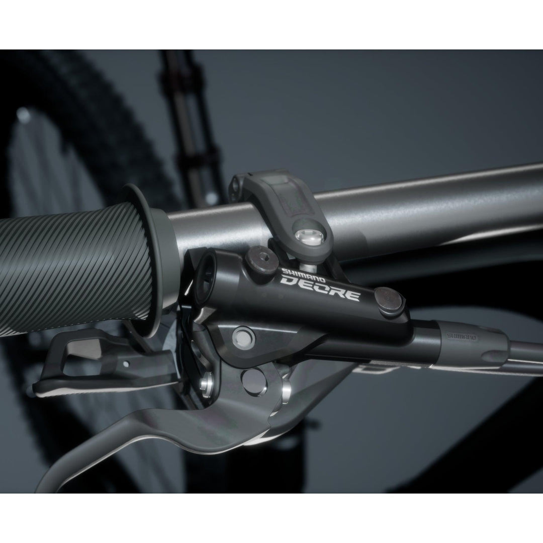 Shimano Deore BL-M6100+BR-M6120 Resin Pad Disc Brake Set - BUMSONTHESADDLE