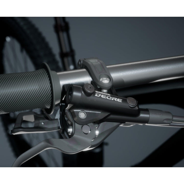 Shimano Deore BL-M6100+BR-M6120 Resin Pad Disc Brake Set - BUMSONTHESADDLE