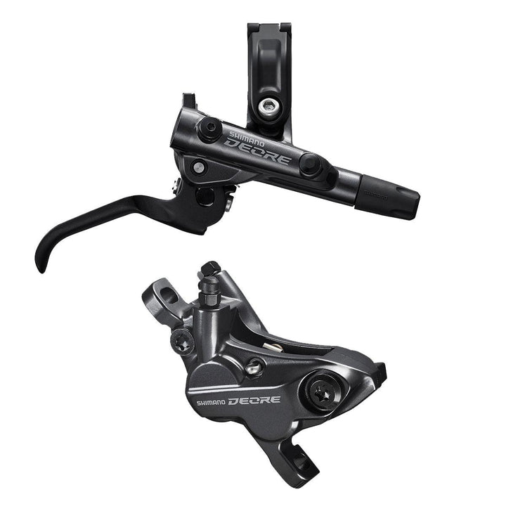 Shimano Deore BL-M6100+BR-M6120 Resin Pad Disc Brake Set - BUMSONTHESADDLE