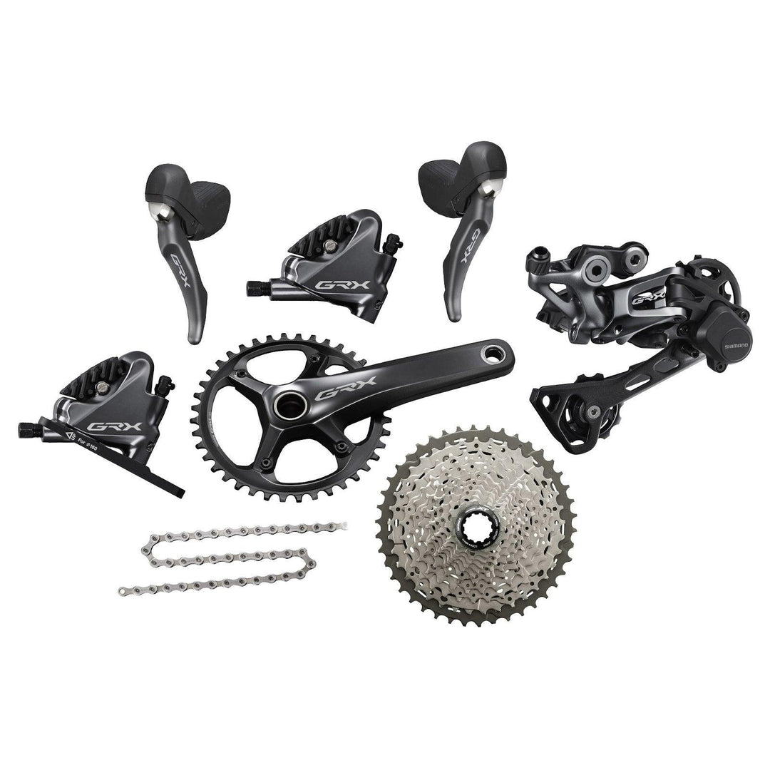 Shimano GRX RX810 1x11 speed Hydraulic Groupset - BUMSONTHESADDLE