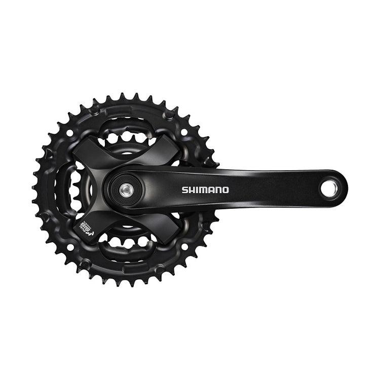 Square Taper Shimano Dual Sis Index Crankset Shimano Tourney FC