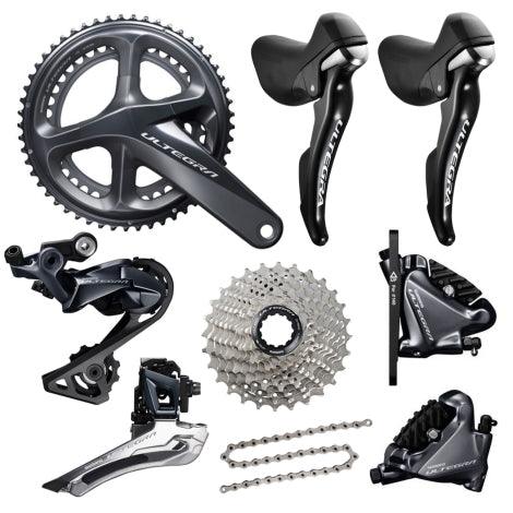 Shimano Ultegra R8020 Hydraulic Disc Brake Road Groupset - 50/34 11/28 –  BUMSONTHESADDLE