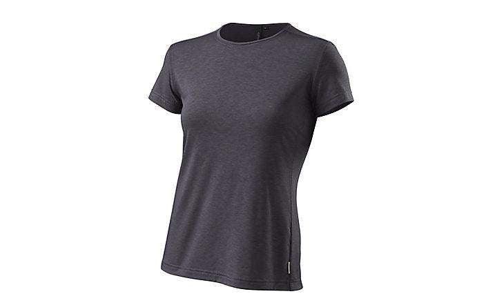 Specialized Tee Utility Crew Women's T-Shirt (Carbon Heather) - BUMSONTHESADDLE