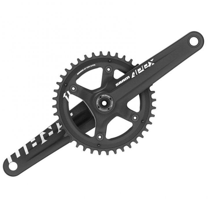 SRAM Apex1 FC-APX-1-A1 Pressfit GXP Crankset (Black) - BUMSONTHESADDLE