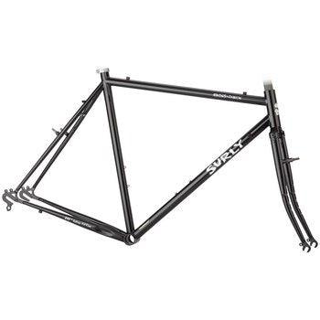Surly Cross Check Frameset (Black) - BUMSONTHESADDLE