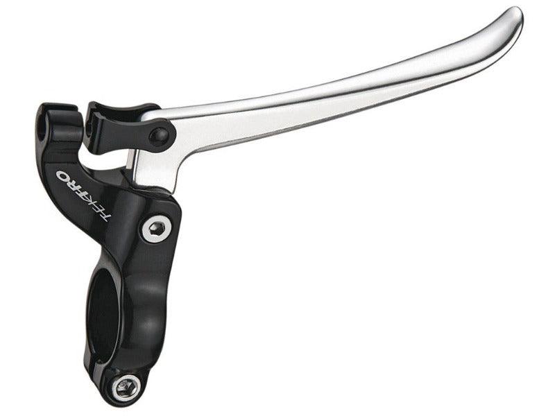 Tektro FL750 3 Finger Brake Lever (Black/Silver) - BUMSONTHESADDLE