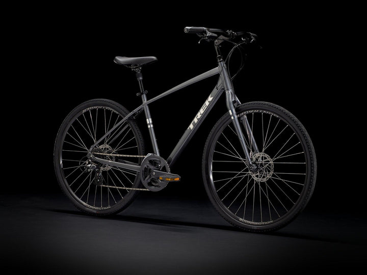 Trek Verve 2 Disc Hybrid (Lithium Grey) - BUMSONTHESADDLE