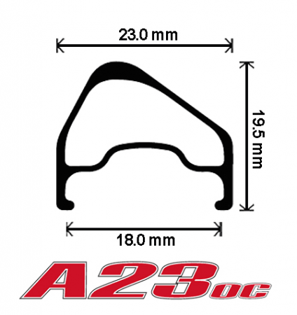 Velocity A23 OC Rim 650b MSW - BUMSONTHESADDLE