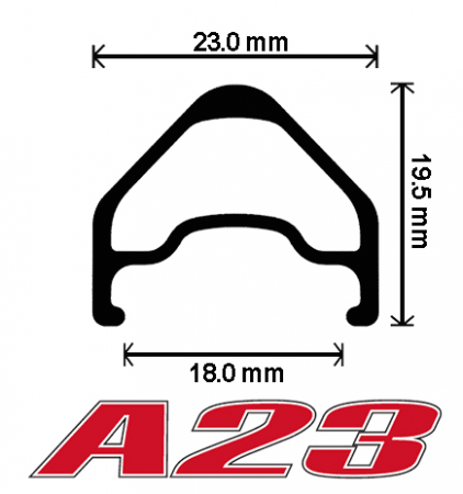 Velocity A23 Rim 650b MSW - BUMSONTHESADDLE