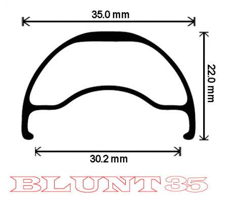 Velocity Blunt 35 Rim 27.5inch - BUMSONTHESADDLE