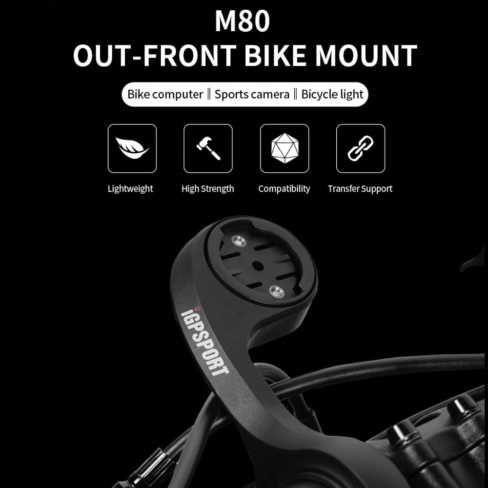 IGPSports Spare Out-Front Bike Computer Mount (Black)
