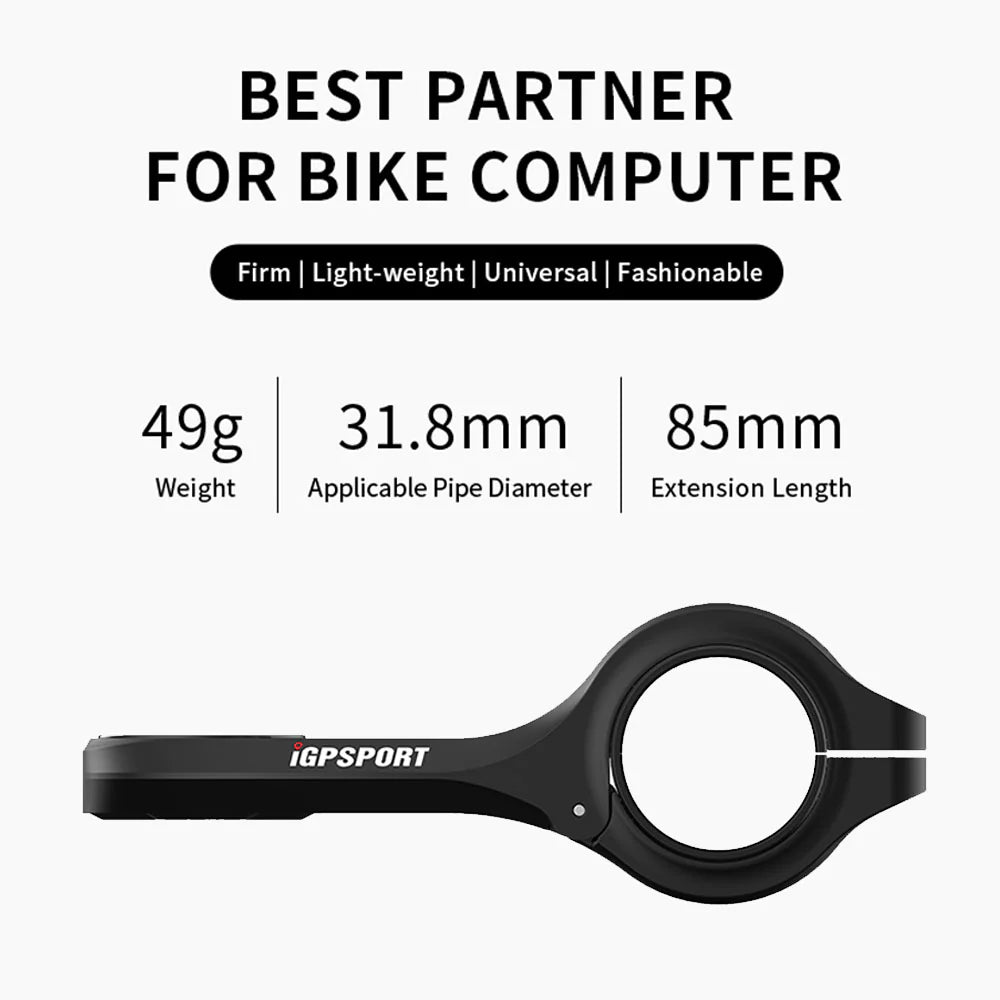 IGPSports Spare Out-Front Bike Computer Mount (Black)