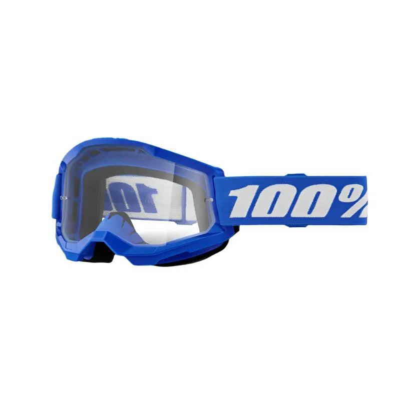100% Strata 2 MTB Goggles (Clear/Blue)