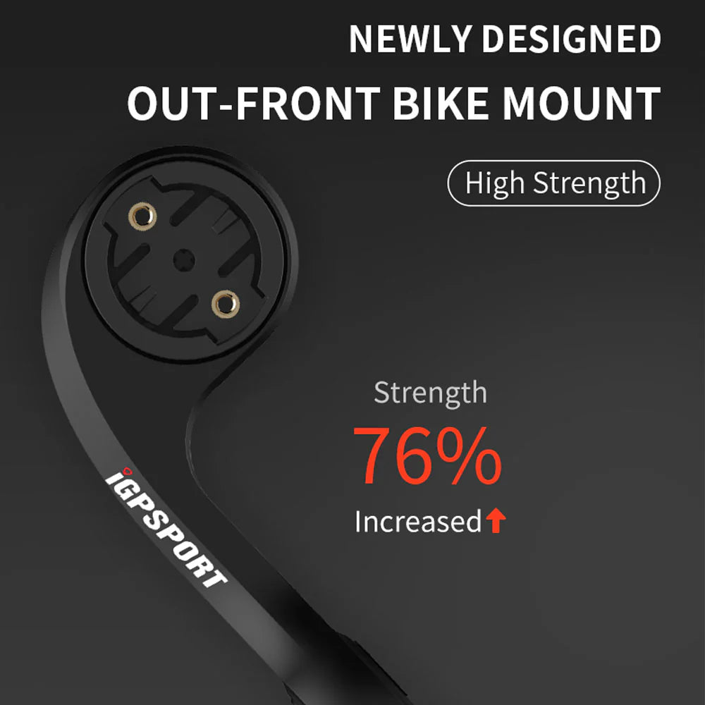 IGPSports Spare Out-Front Bike Computer Mount (Black)