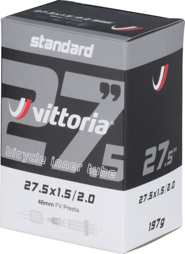 Vittoria Standard 27.5x1.5/2.0 48mm Presta Mountain Tube
