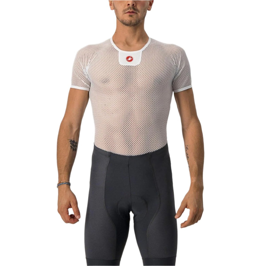 Castelli Core Mesh 3 Mens Cycling Baselayer (White)