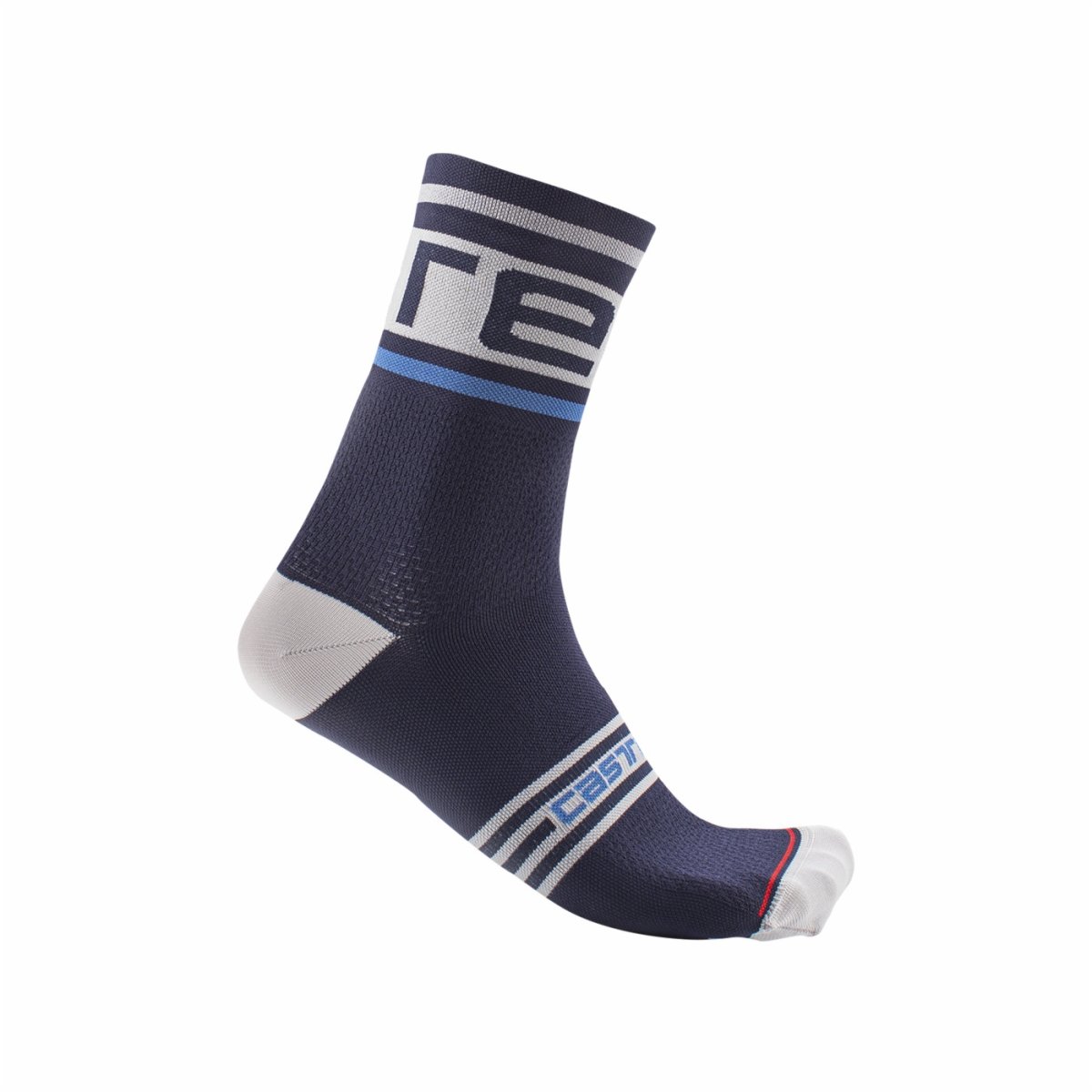 Castelli Rosso Prologo 15 Men's Cycling Socks (Belgian Blue)