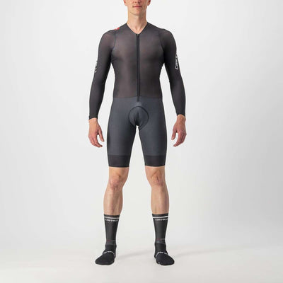 Castelli Body Paint 4.X Speed Mens Cycling Triathlon Suit (Black)