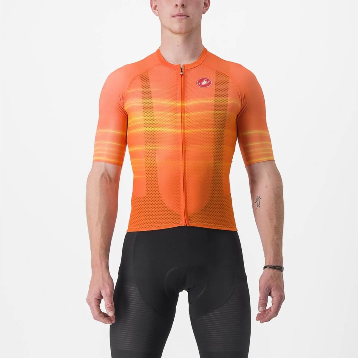 Castelli Climber's 3.0 SL2 Men's Cycling Jersey (Brilliant Orange)