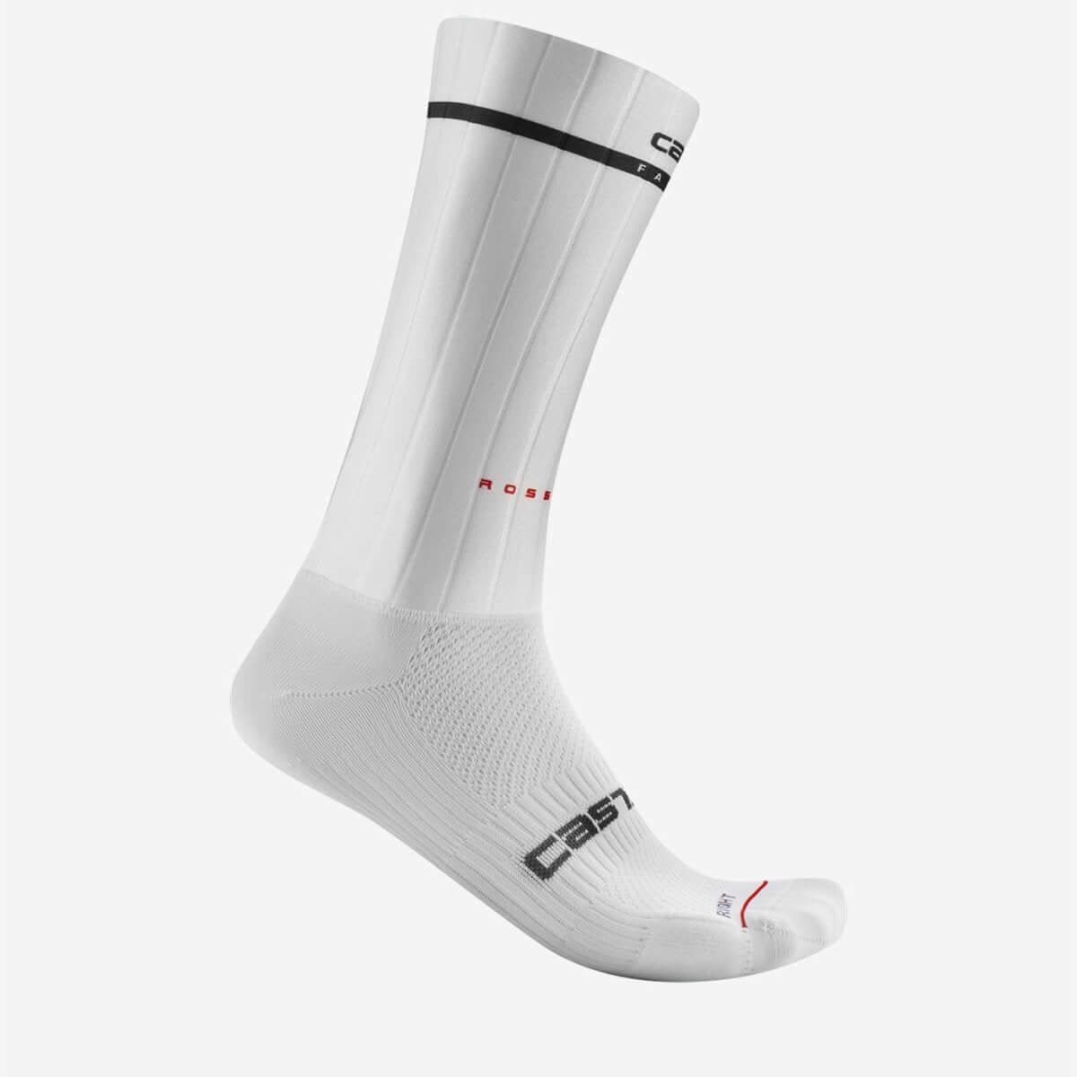 Castelli Fast Feet 2 Men's Cycling Socks (White)