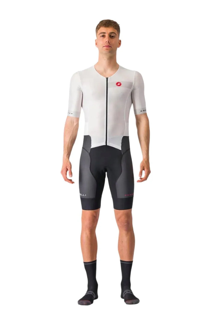 Castelli Free Sanremo 2 Men's Triathlon Suit (White/Black)