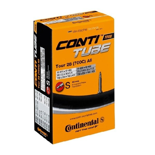 Continental S Tour 28 700x32-47c 42mm Presta Road Tube (Pack of 4)