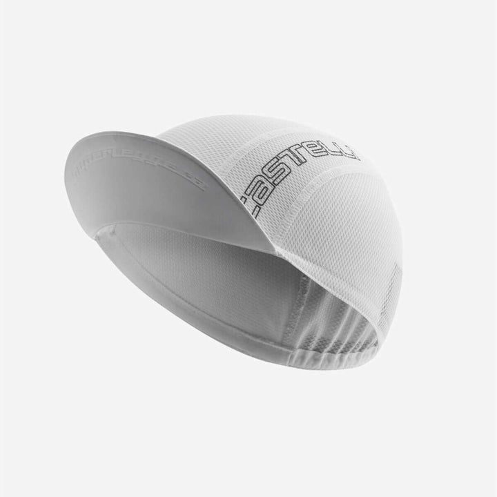 Castelli A/C 2 Unisex Cycling Cap (White/Cool Gray)