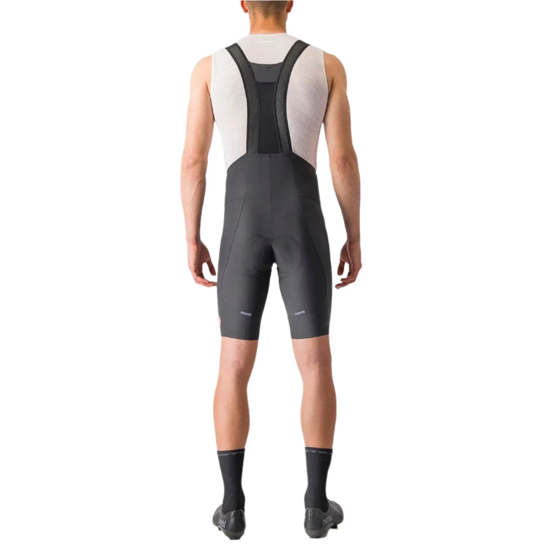 Castelli Espresso Men's Cycling Bibshort (Dark Gray)