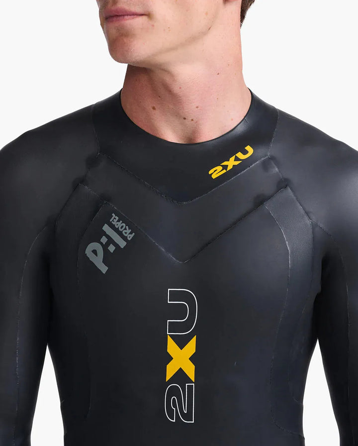 2XU MW4991C P1 Propel Men's Wetsuit (Black/Ambition)