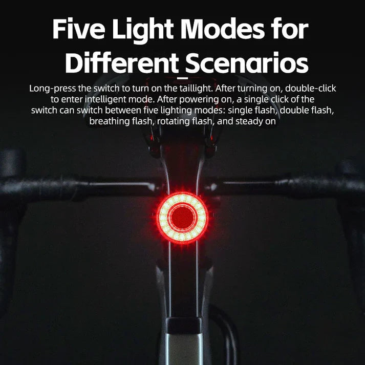 Rockbros Smart Tail Light Circular