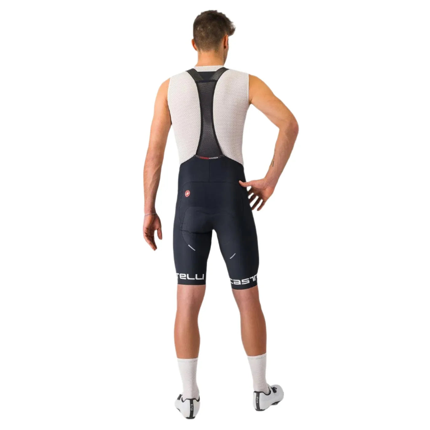 Castelli Free Aero RC Classic Men's Cycling Bibshort (Black/White