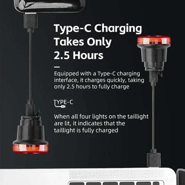 Rockbros Smart Tail Light Circular