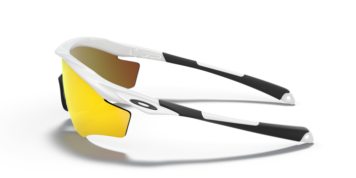 Oakley M2 Frame XL Sport Sunglasses (Fire Iridium/Polished White)