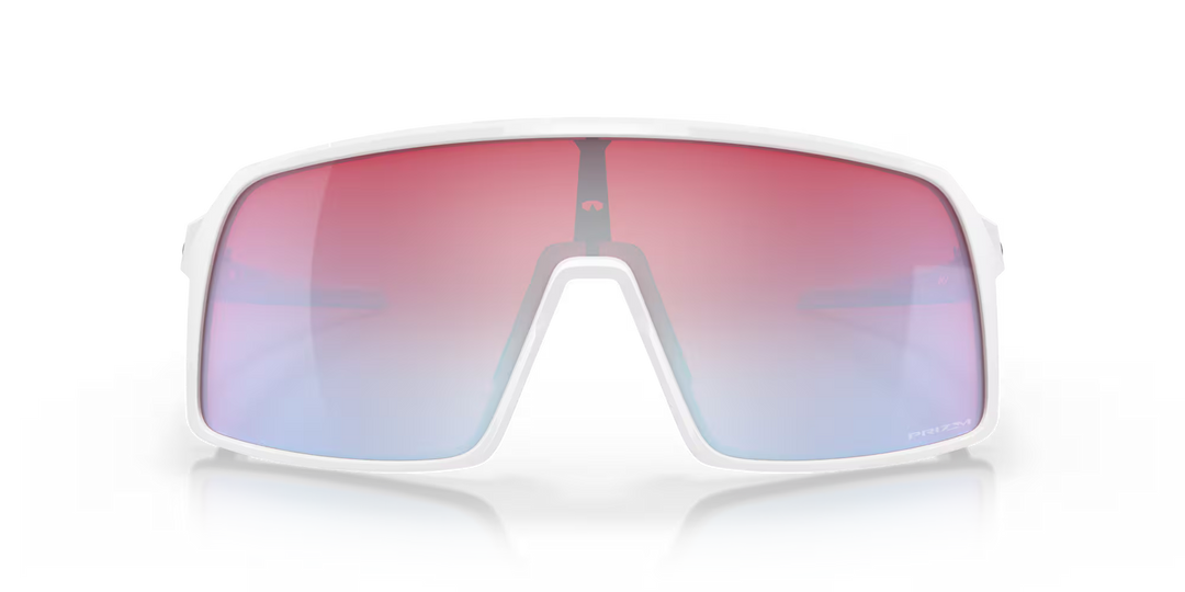 Oakley Sutro Sport Sunglasses (Prizm Snow Sapphire/Polished White)