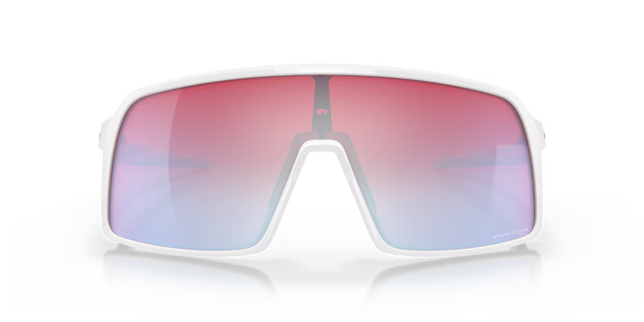 Oakley Sutro Sport Sunglasses (Prizm Snow Sapphire/Polished White)