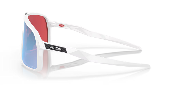 Oakley Sutro Sport Sunglasses (Prizm Snow Sapphire/Polished White)
