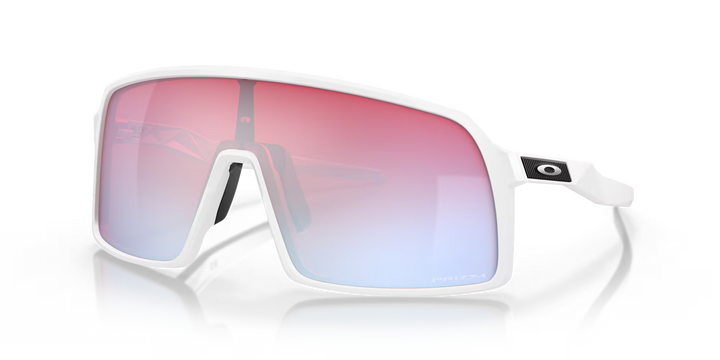 Oakley Sutro Sport Sunglasses (Prizm Snow Sapphire/Polished White)