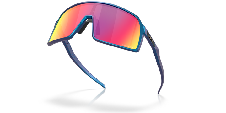 Oakley Sutro Sport Sunglasses (Prizm Road/Matte Cyan/Blue Colorshift)