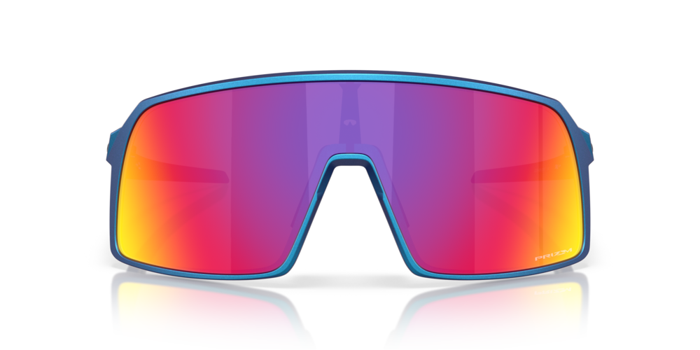Oakley Sutro Sport Sunglasses (Prizm Road/Matte Cyan/Blue Colorshift)