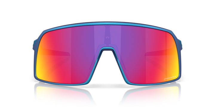 Oakley Sutro Sport Sunglasses (Prizm Road/Matte Cyan/Blue Colorshift)